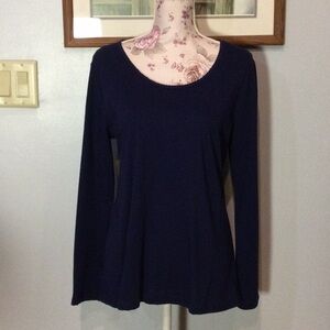 Hanes Blue Pajama Top
